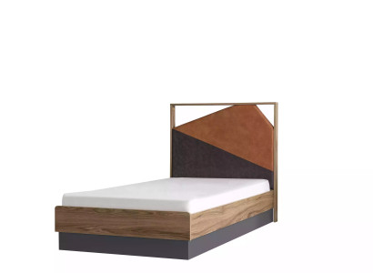 Childrens bed Bed 100 cm Bed frame e Childrens room Wood bed frame Gray
